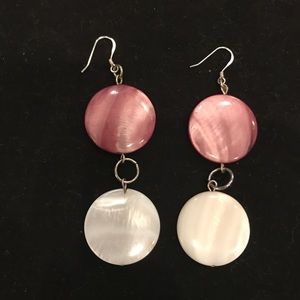 Handmade glass earring